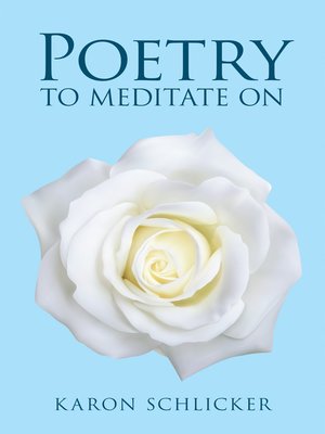 cover image of Poetry to Meditate On